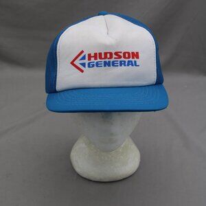 Vintage Screened Trucker Hat - Hudson General Aviation - Adult Snapback